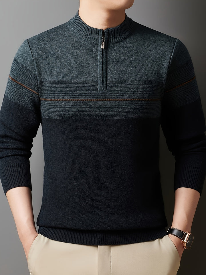 Oscar | Zip-Neck Sweater