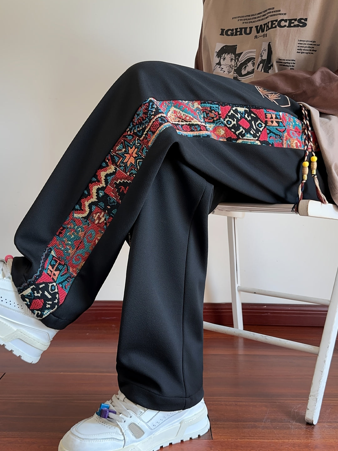 Rafael | Wide-Leg Heritage Trousers