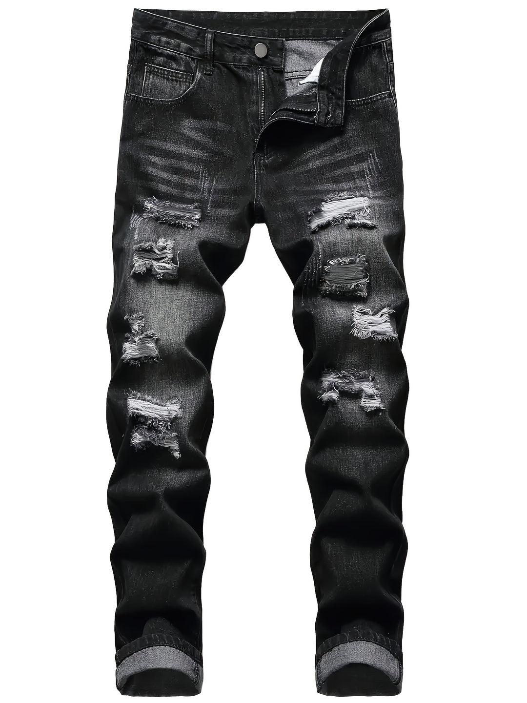 Caleb | Rugged Straight-Leg Jeans