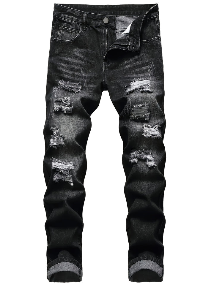 Caleb | Rugged Straight-Leg Jeans