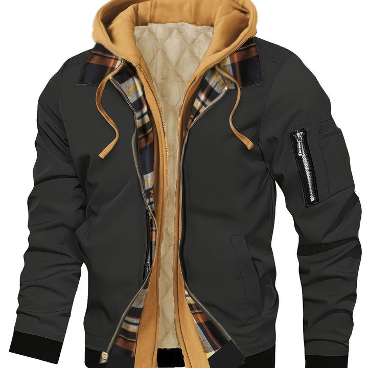 Bryson | Hooded Warm-Lined Zip Jacket