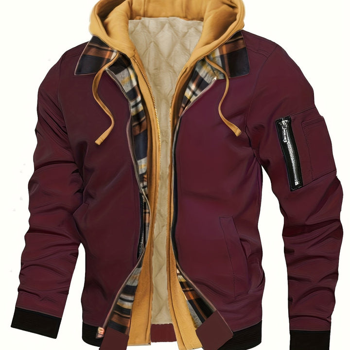 Bryson | Hooded Warm-Lined Zip Jacket