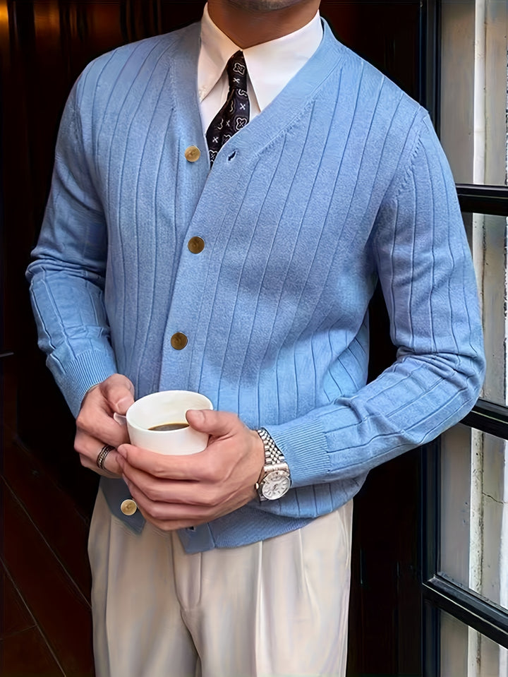 Oliver | Classic Button-Up Cardigan