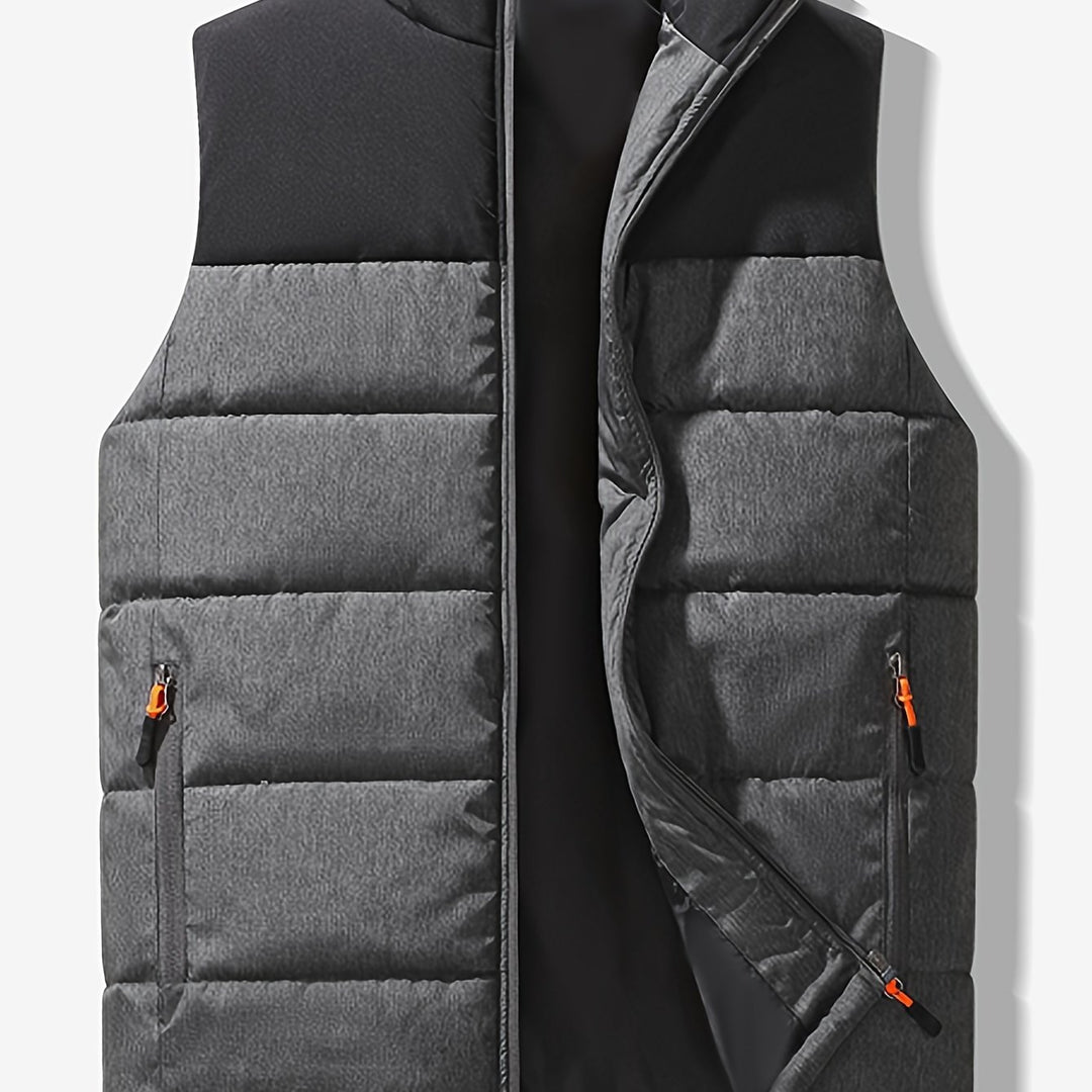Alden | Insulated Stand-Collar Vest