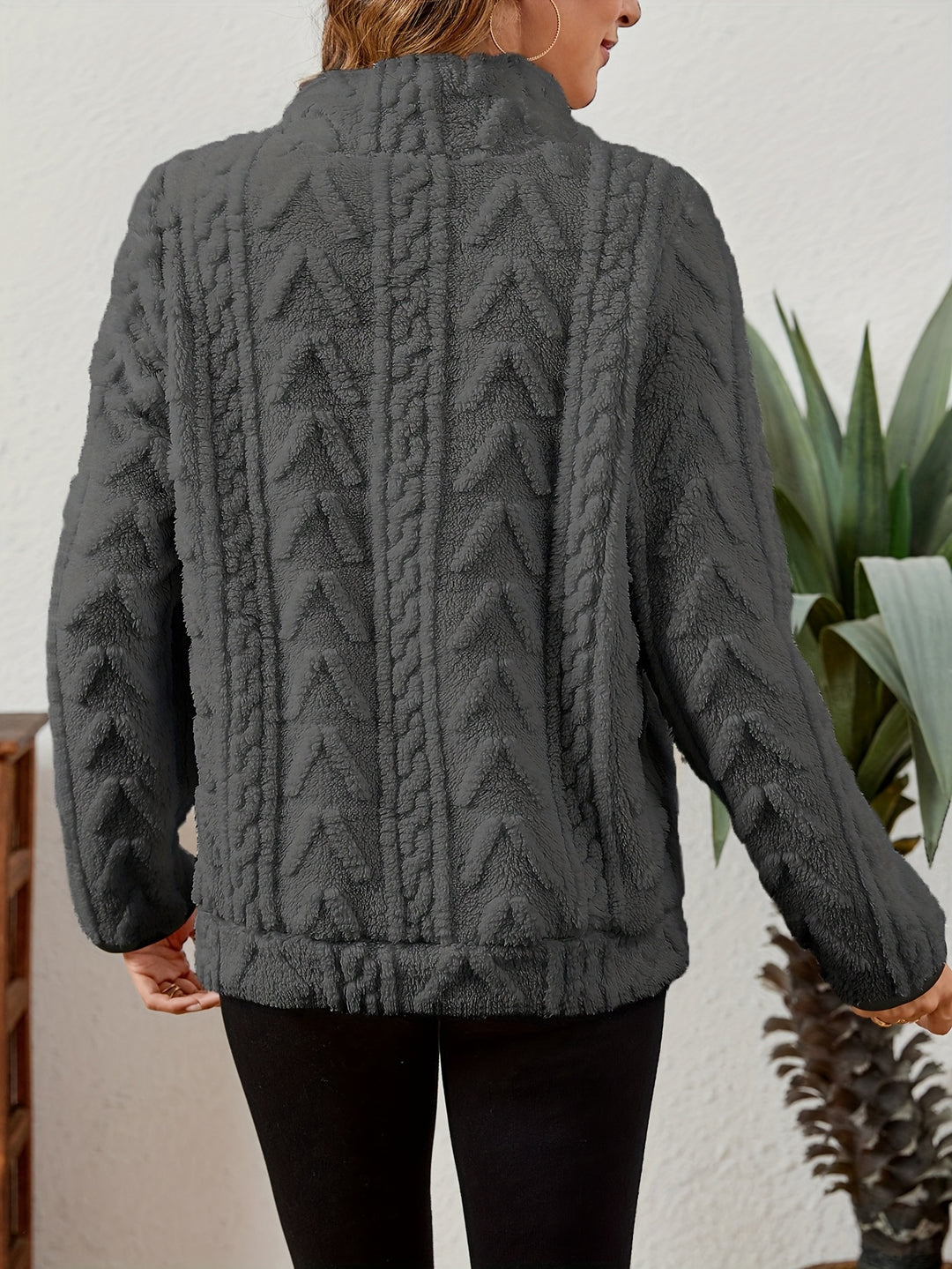 Delilah | Cozy Half-Zip Pullover