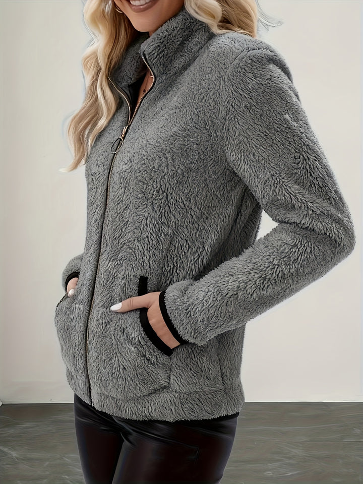 Simone | Cozy Zip-Up Jacket