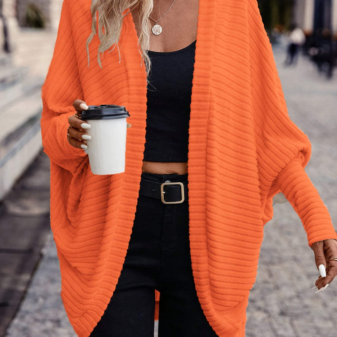 Odette | Relaxed Open-Front Cardigan
