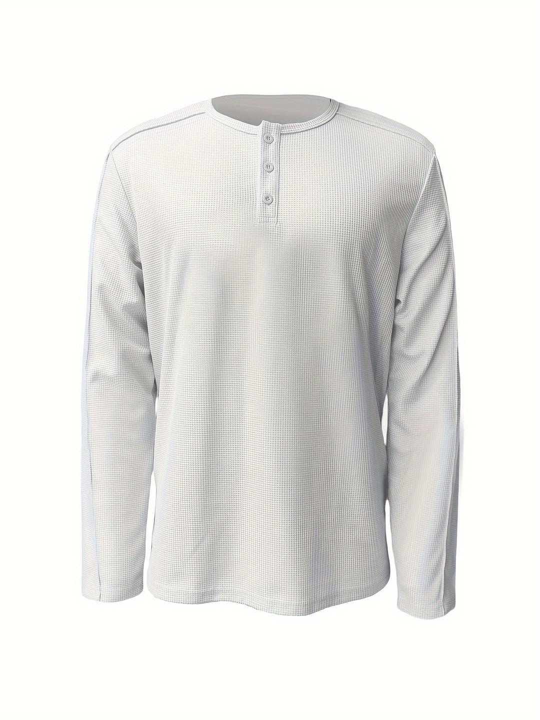 Carson | Textured Long-Sleeve Henley