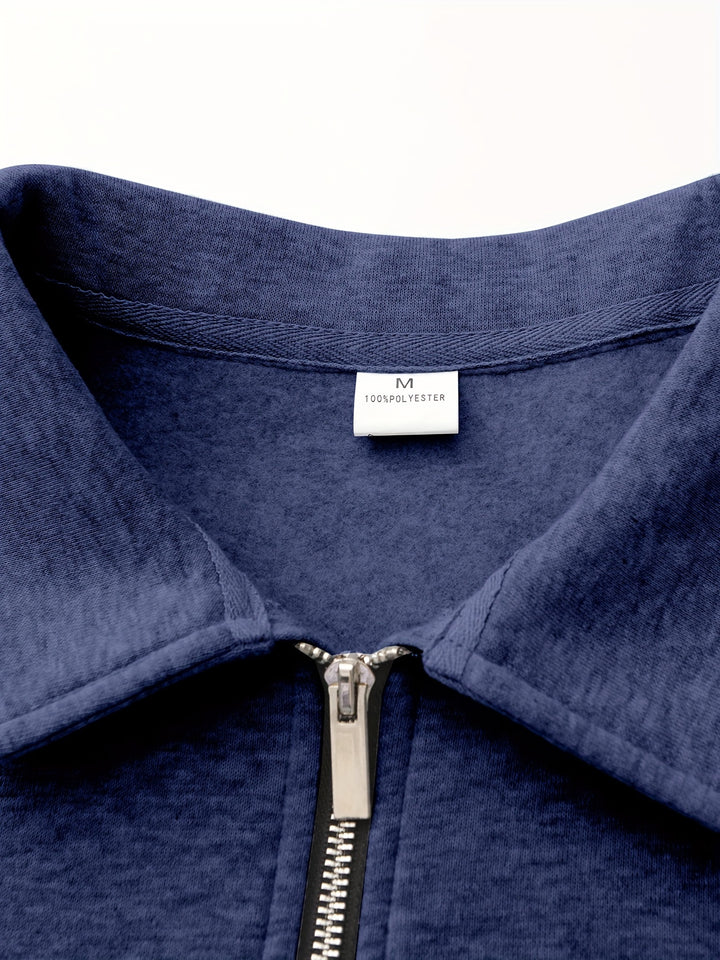 Emmett | Refined Half-Zip Pullover