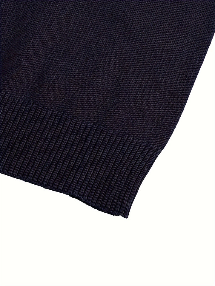 Malcolm | Classic Mock-Neck Sweater