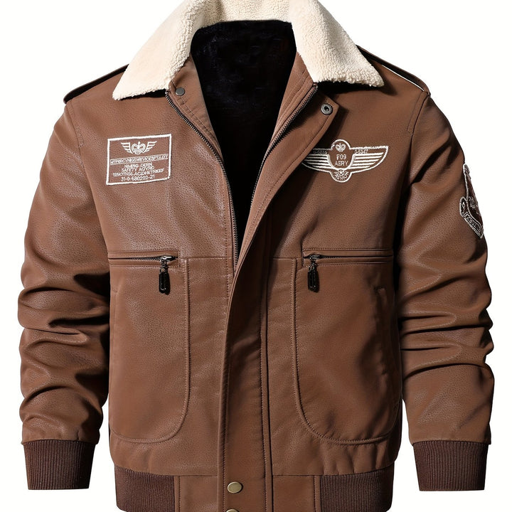 Cedric | Aviator Bomber Jacket