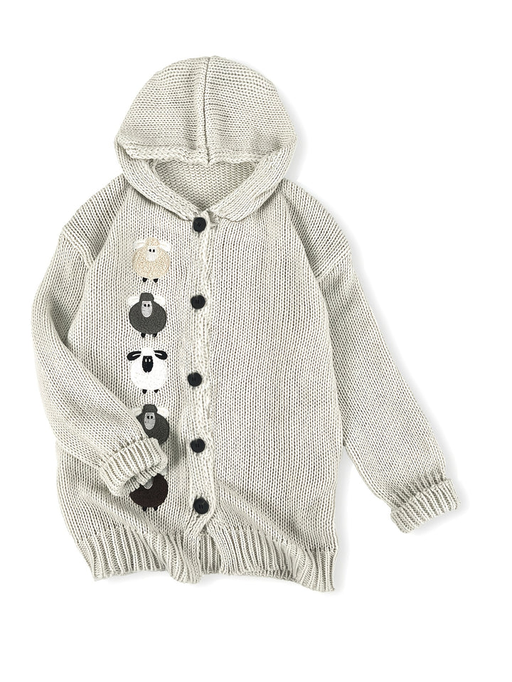 Rosetta | Cozy Hooded Cardigan