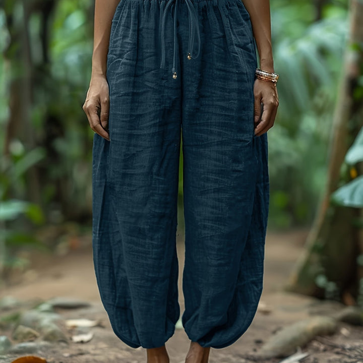 Marjorie | Relaxed Drawstring Lantern Pants
