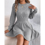 Whitney | Cable-Knit Sweater Dress