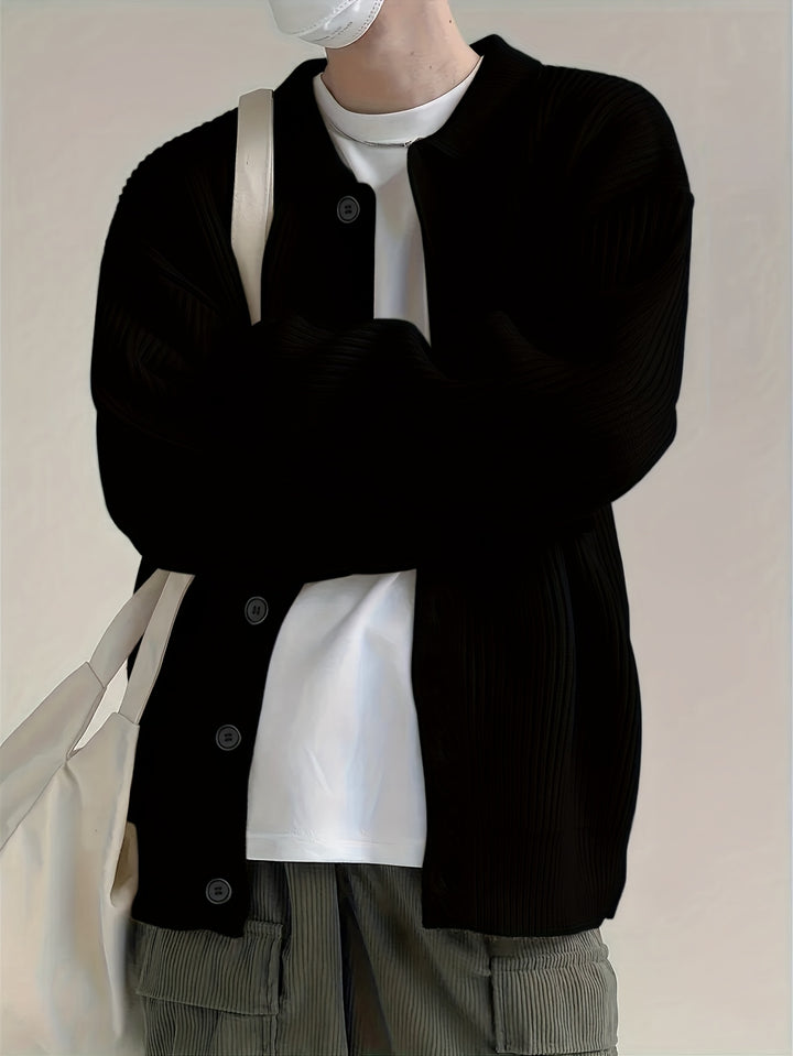 Archer | Relaxed Collared Cardigan