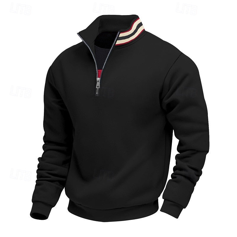 Easton | Quarter-Zip Stand-Collar Pullover