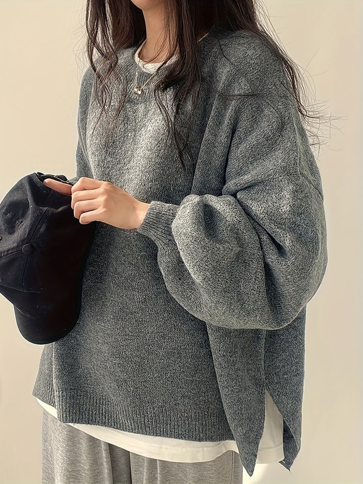 Rachel | Relaxed Drop-Shoulder Sweater