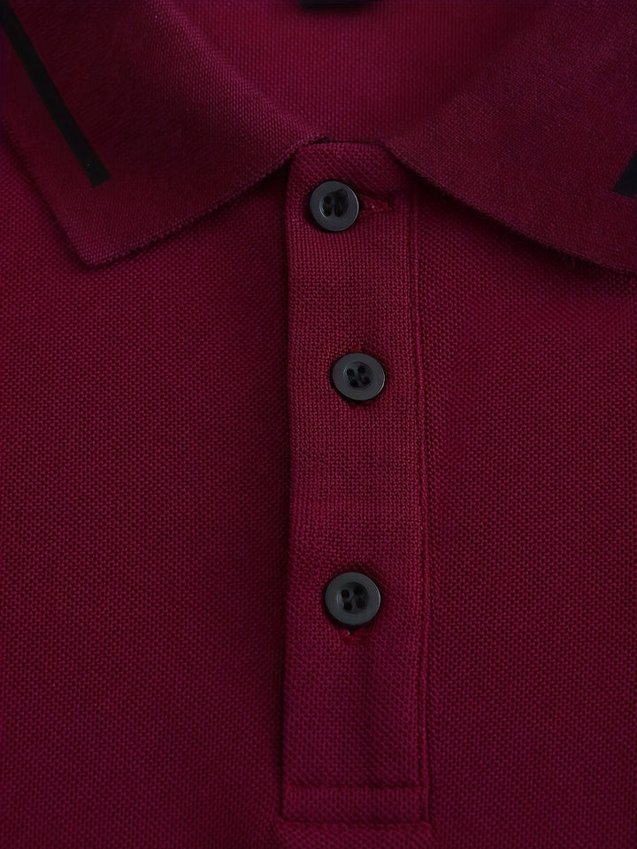 Dalton | Refined Long-Sleeve Polo Shirt