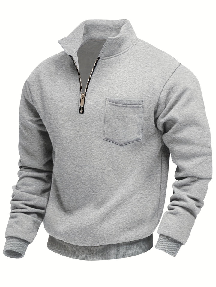 Emmett | Refined Half-Zip Pullover