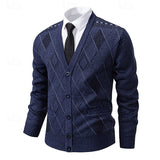 Weston | Refined Argyle Cardigan