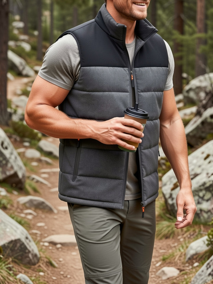 Alden | Insulated Stand-Collar Vest