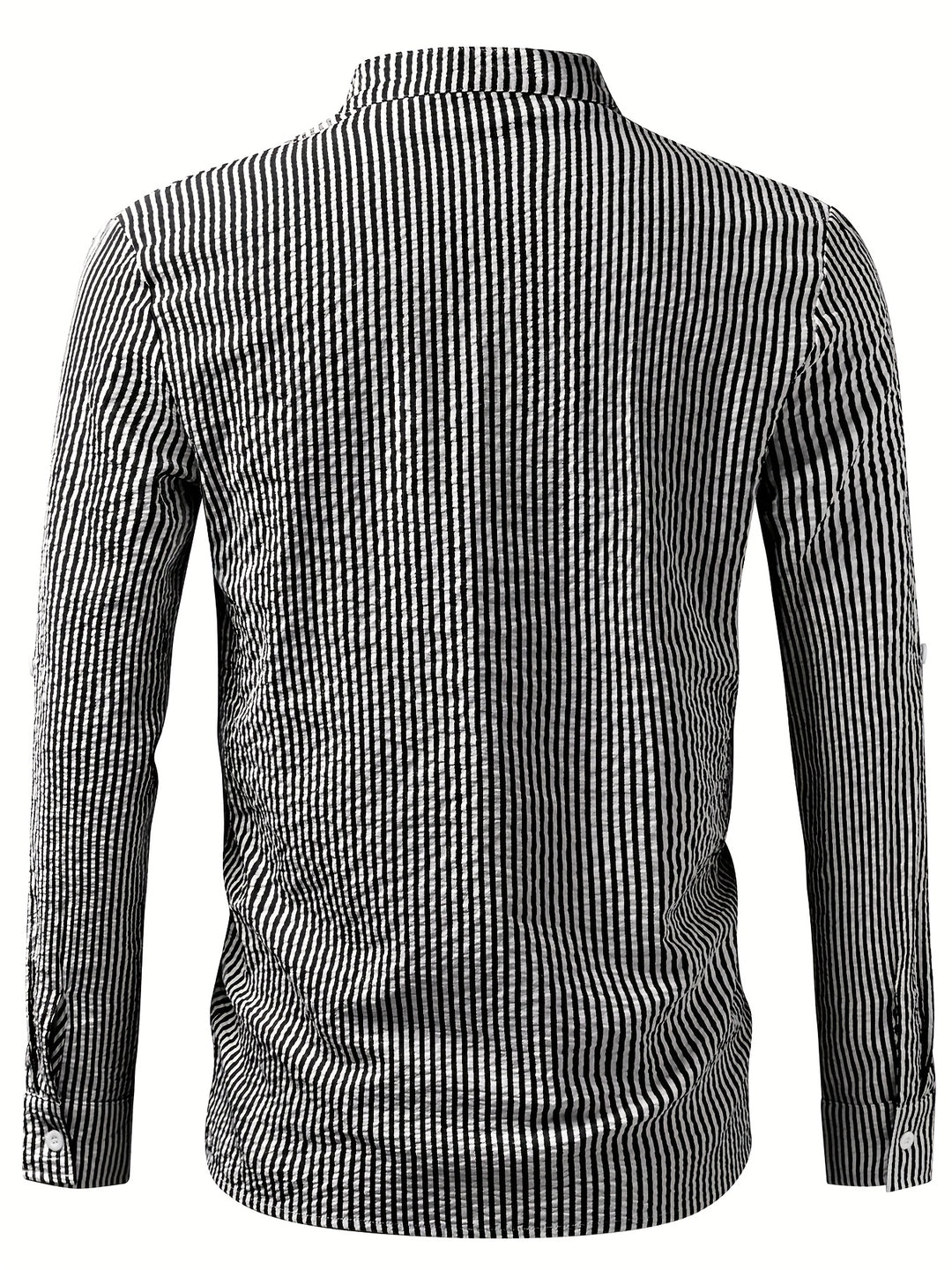 Nathaniel | Coastal Striped Henley Shirt