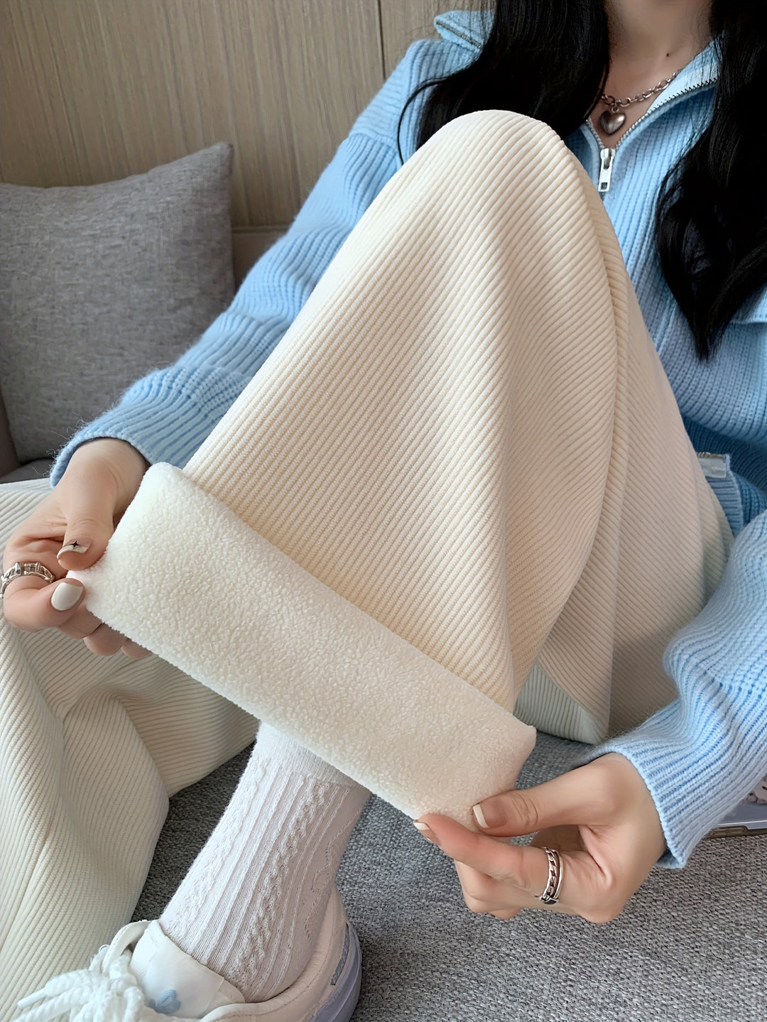 Ruth | Cozy Wide-Leg Lounge Pants