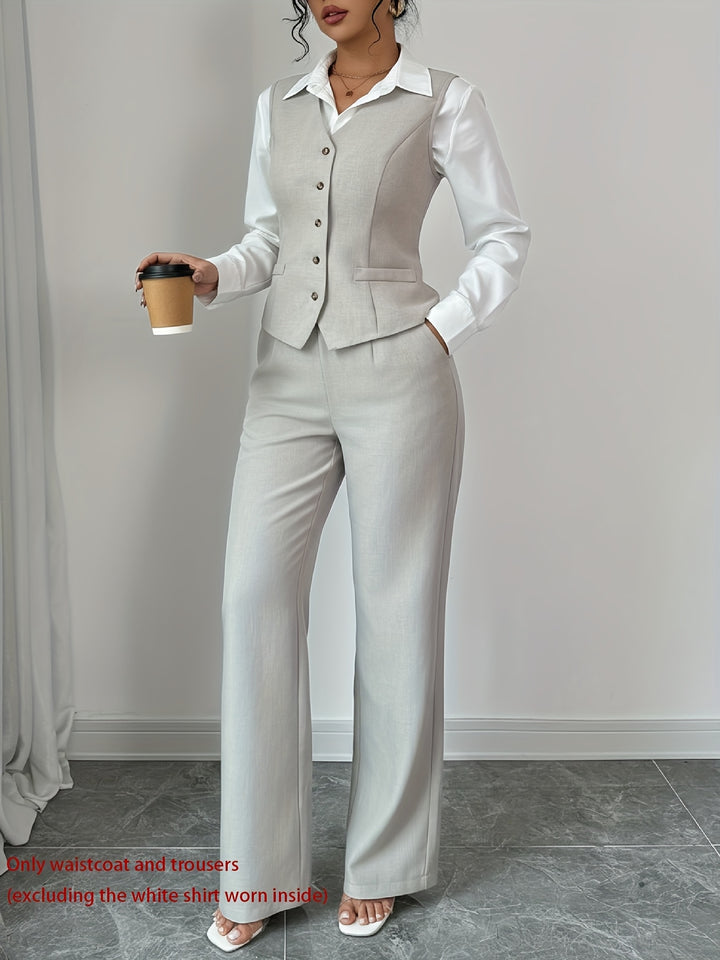 Miriam | Tailored Wide-Leg Trouser Set