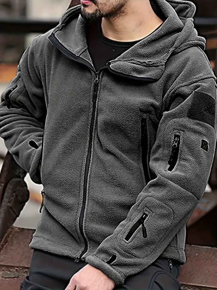 Rory | Rugged Hooded Zip Jacket