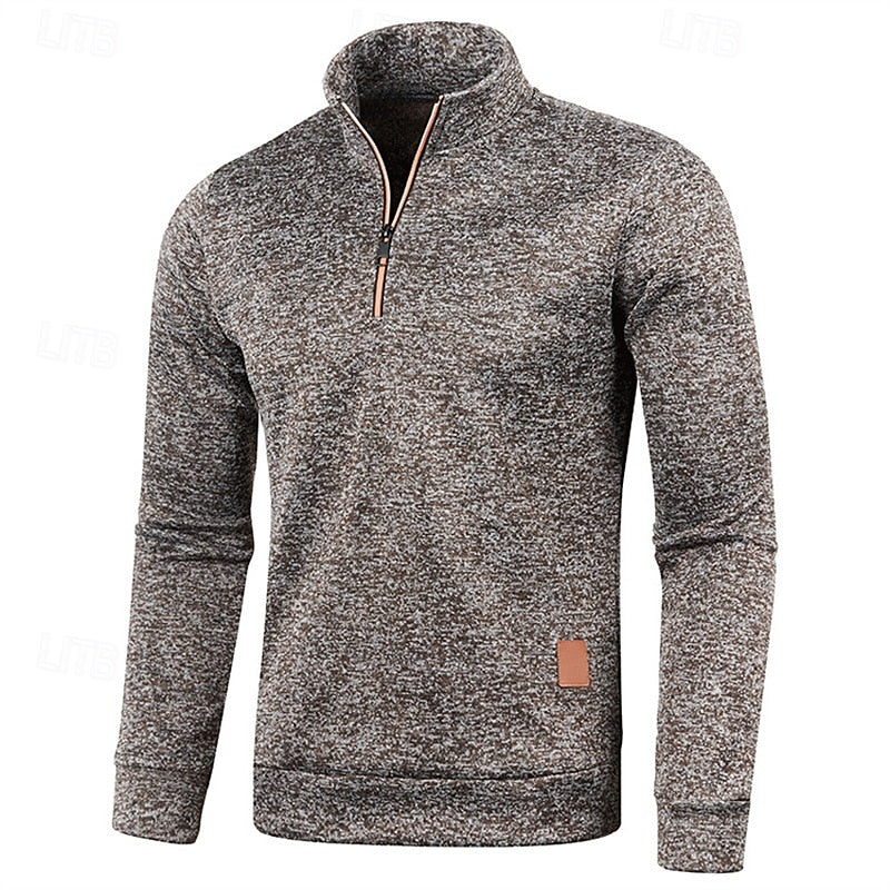 Camden | Quarter-Zip Textured Pullover Sweater