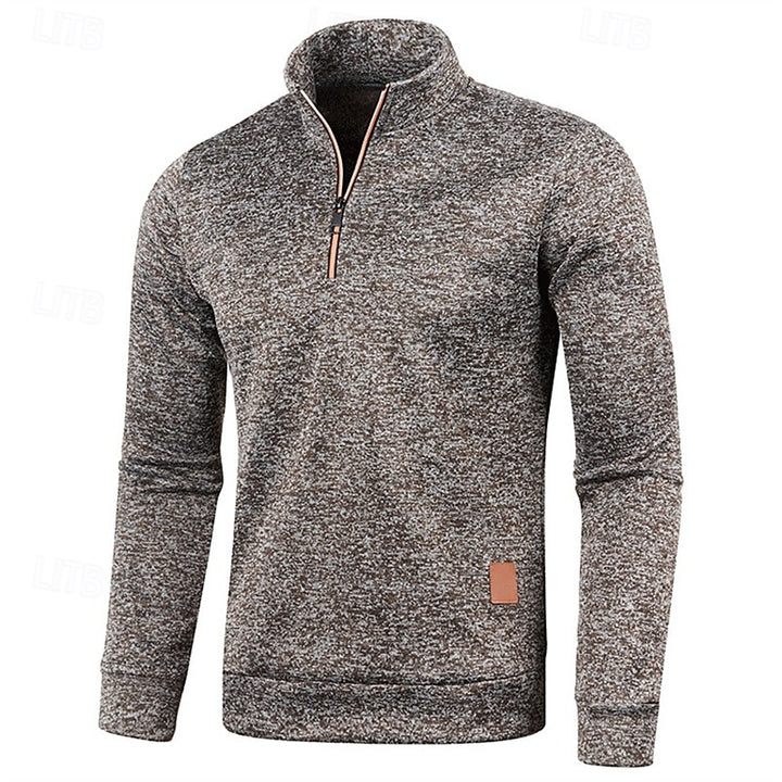 Camden | Quarter-Zip Textured Pullover Sweater