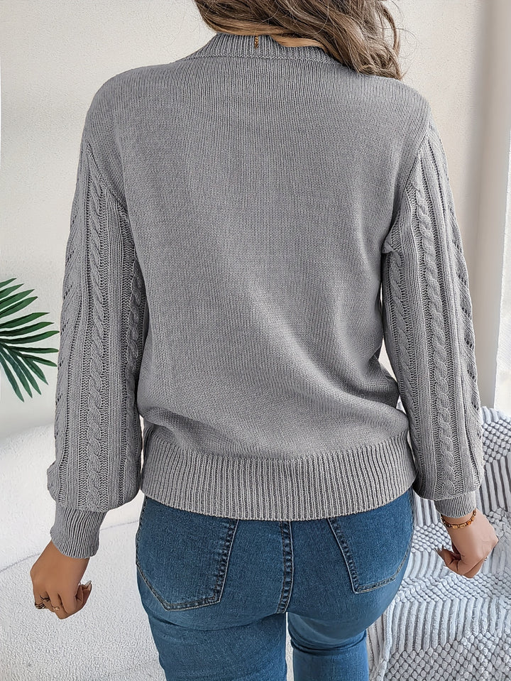 Blythe | Cable-Knit Textured Sweater