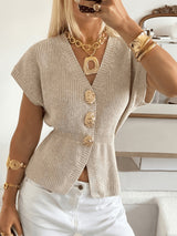 Adelaide | Refined Button-Front Cardigan
