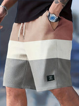 Warren | Color Block Casual Shorts