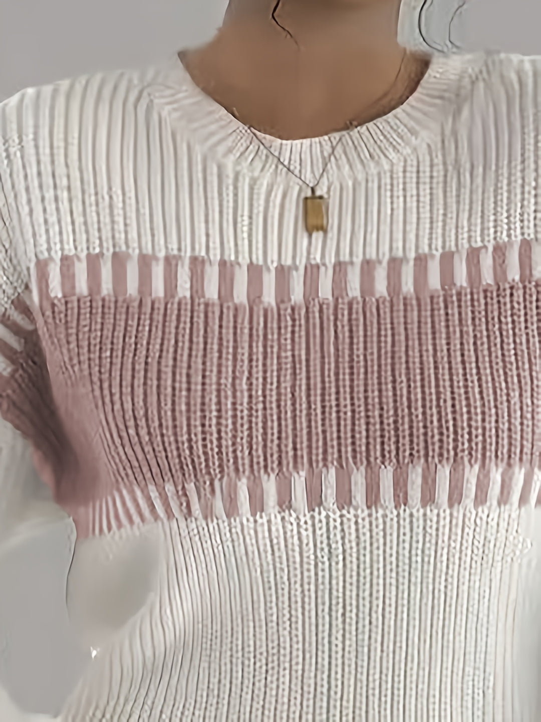 Adelaide | Colour-Block Striped Sweater