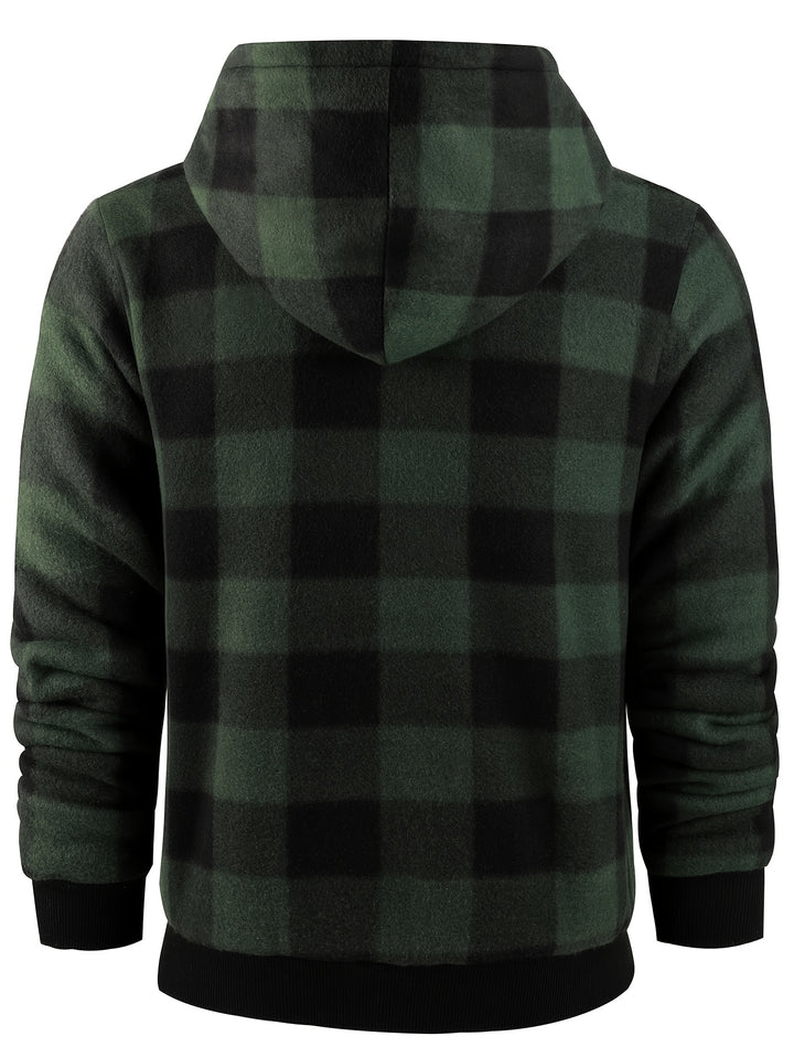 Declan | Cozy Hooded Zip-Up Jacket