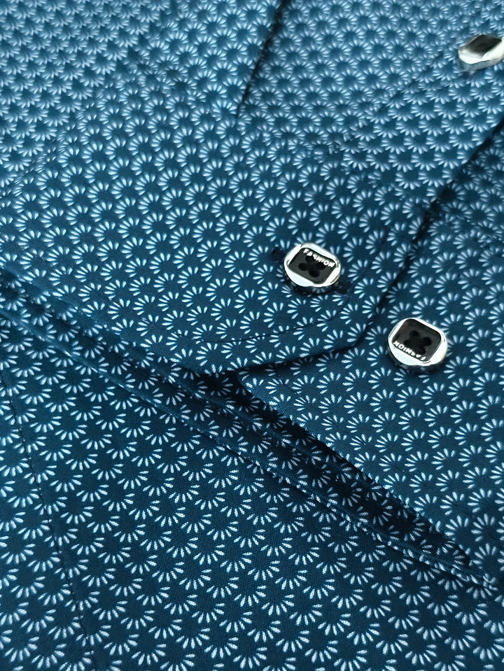 Clark | Refined Patterned Dress Shirt