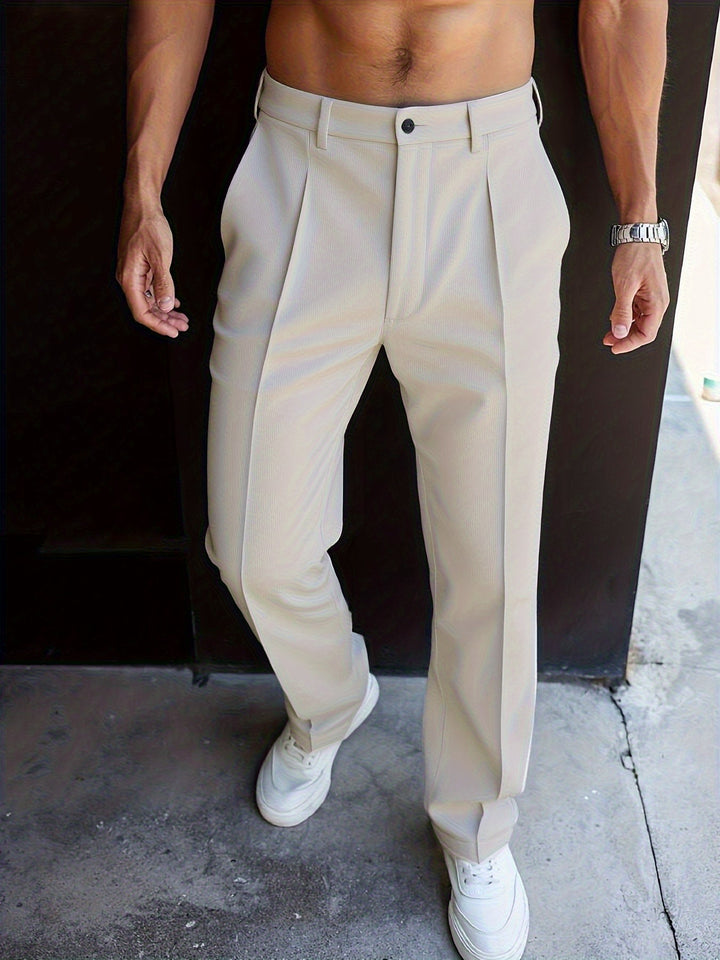 Vaughn | Tailored Straight-Leg Trousers