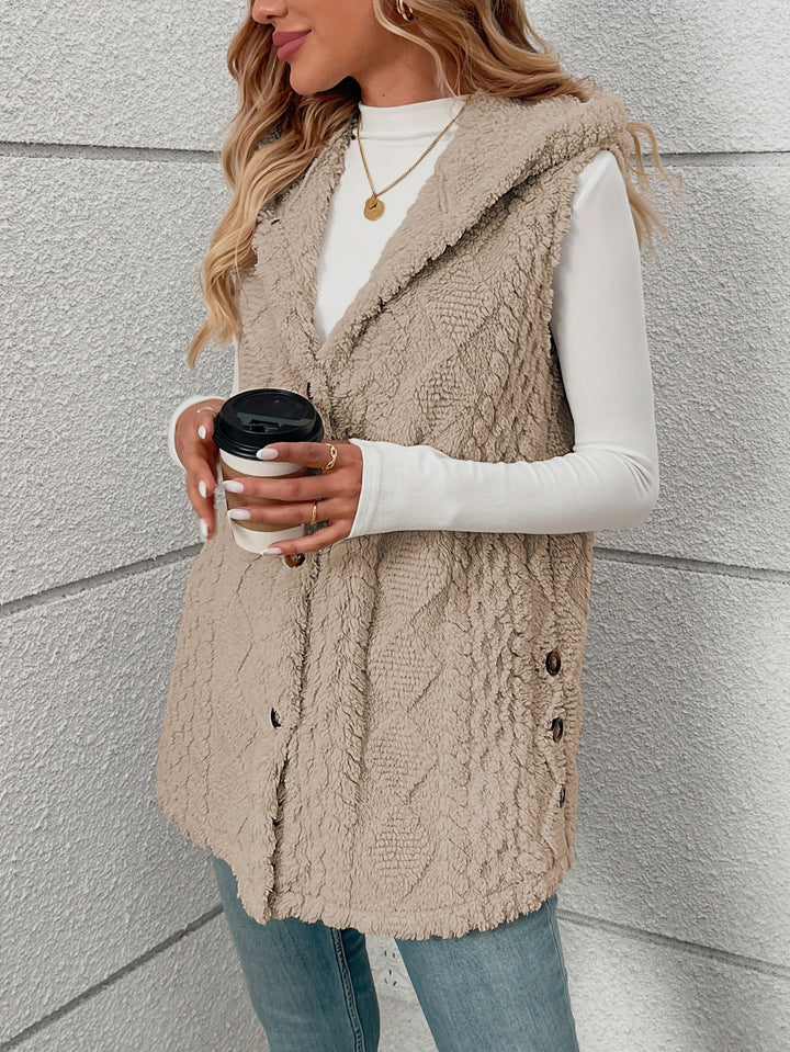Lorna | Cozy Hooded Sleeveless Vest