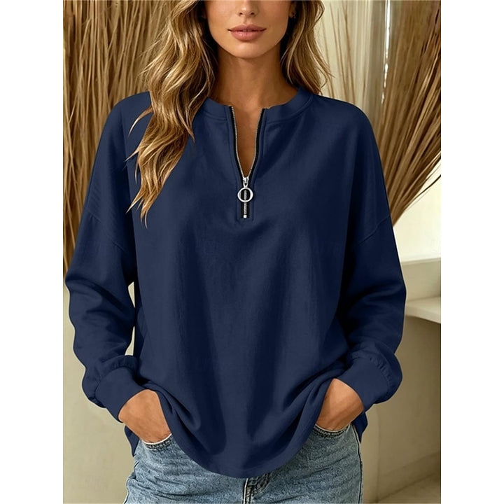 Camille | Relaxed Quarter-Zip Top
