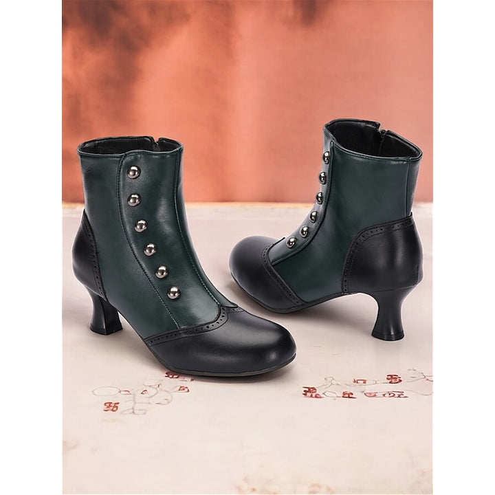 Prudence | Vintage Buttoned Ankle Boots