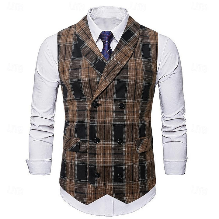 Preston | Refined Plaid Waistcoat