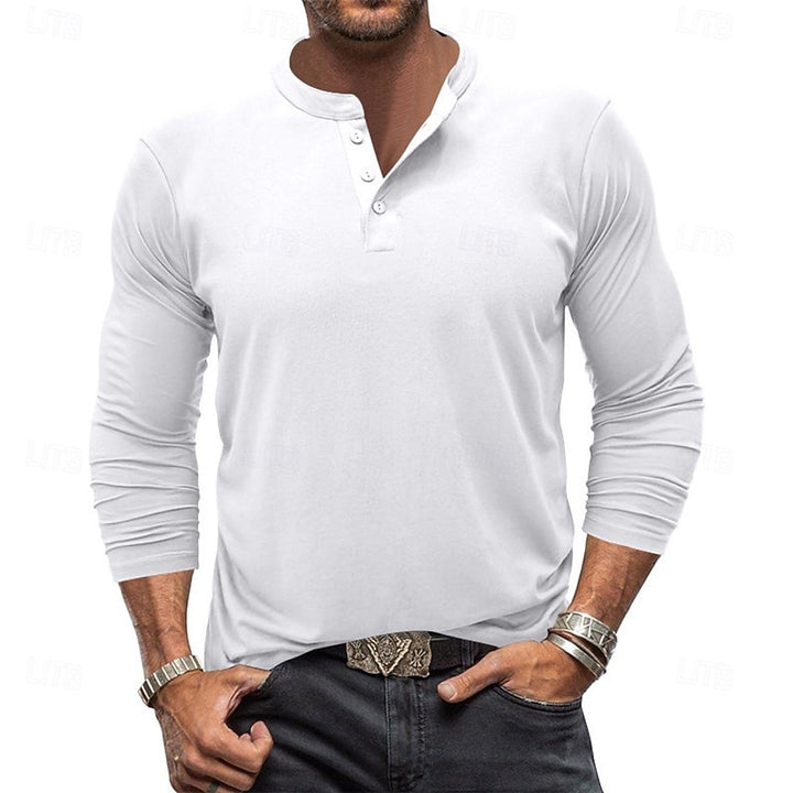 Sheldon | Classic Long-Sleeve Henley