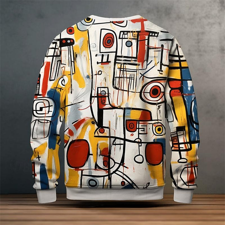 Nash | Artful Crew Neck Sweatshirt
