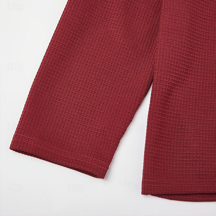 Corbin | Quarter-Zip Textured Pullover