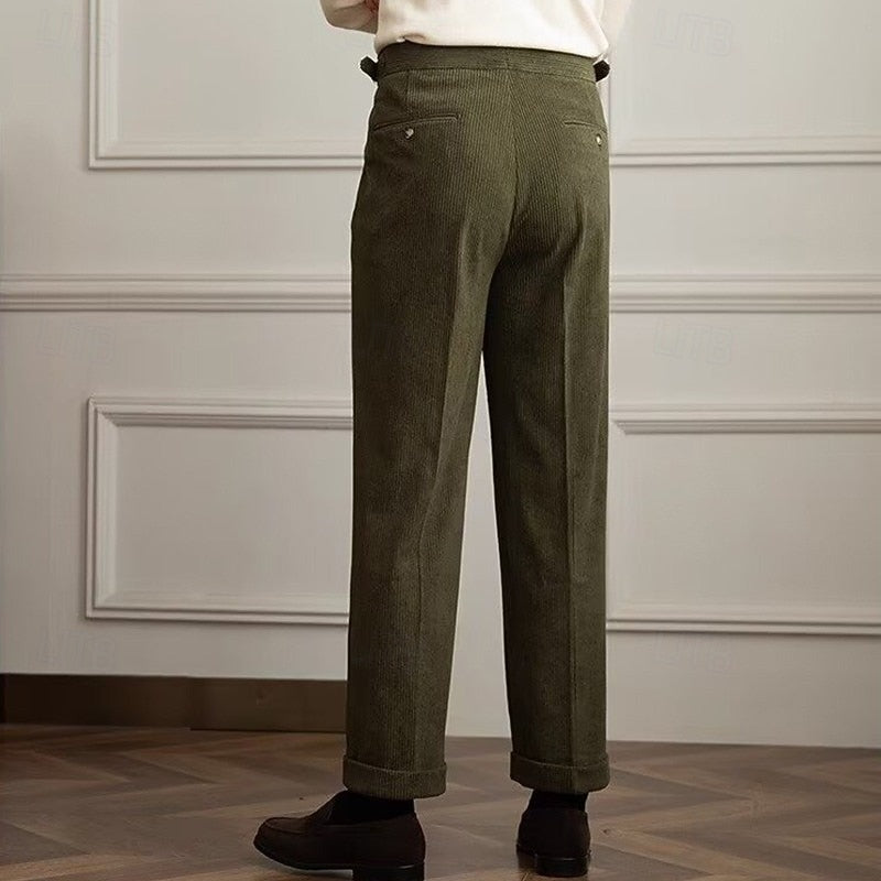 Merrick | Pleated Gurkha Trousers