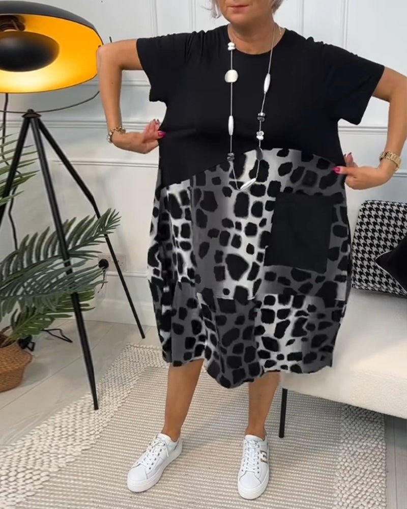 Stephanie | Flowing Silhouette Dress