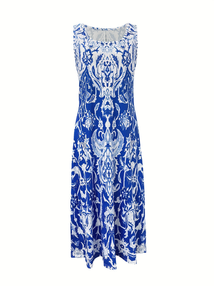 Odette | Flowing Floral Maxi Dress