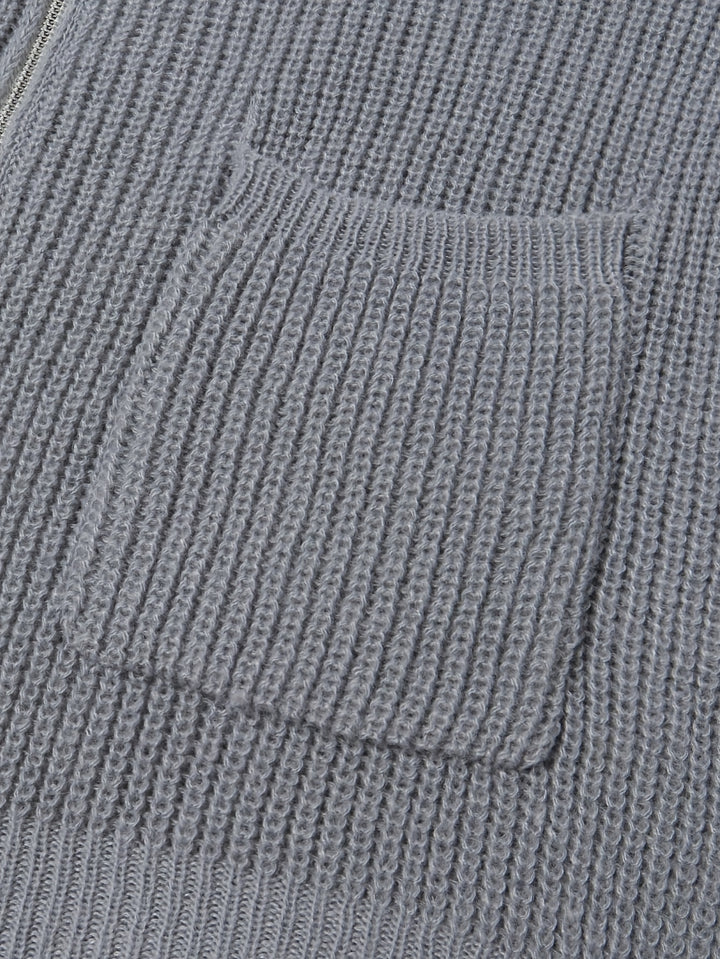 Alistair | Relaxed Zip-Up Cardigan