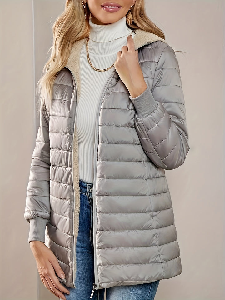Isla | Quilted Longline Coat